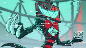 Vaggie Robot Character Vox Wallpaper