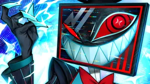 Vaggie Vox Hazbin Hotel Wallpaper