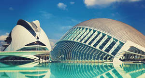 Valencia Palau De Les Arts Cultural Center Wallpaper