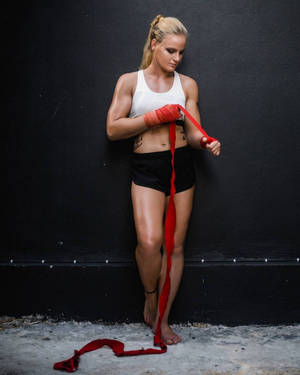 Valentina Shevchenko Fighter Bullet Aesthetic Wallpaper