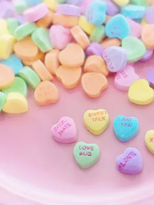 Valentine's Day Candy Wallpaper