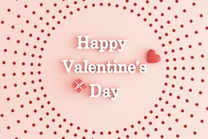 Valentines Day Greeting Card Design Wallpaper