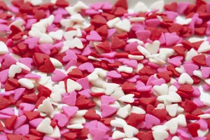 Valentines Day Heart Candies Wallpaper