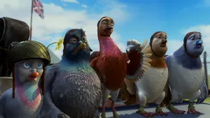 Valiant And Other Pigeons Wallpaper