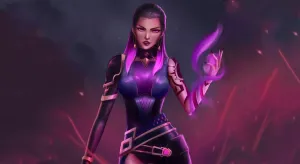 Valiant Reyna In Valorant Wallpaper