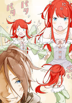 Valiant Swordsman Wilhelm Van Astrea In Battle Stance Wallpaper