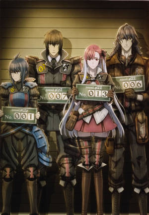 Valkyria Chronicles Mugshots Wallpaper