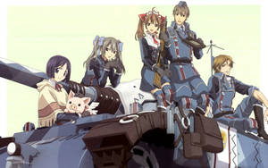 Valkyria Chronicles Squad 7 Tank Wallpaper