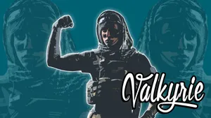 Valkyrie - Fearless Operator In Rainbow Six Siege Wallpaper