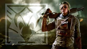 Valkyrie In Action On Rainbow Six Siege Wallpaper