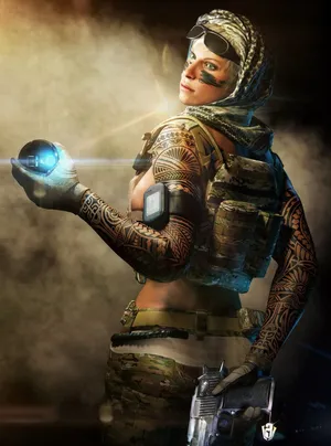 Valkyrie In Action - Rainbow Six Siege Wallpaper