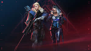 Valorant Agents Ready For Action Wallpaper