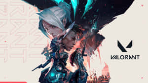 Valorant Agents Squad In Action Wallpaper