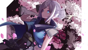 Valorant Jett Anime Style Art Wallpaper