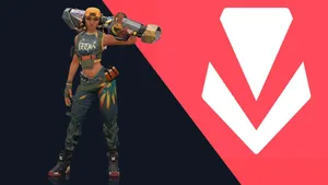 Valorant Raze Character Pose Wallpaper