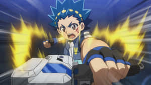 Valt Aoi Beyblade Launch Wallpaper