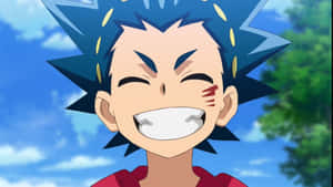 Valt Aoi Happy Expression Beyblade Wallpaper