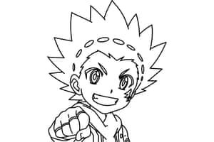 Valt Aoi Lineart Coloring Page Wallpaper