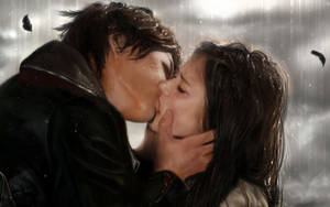 Vampire Diaries Couple Wallpaper