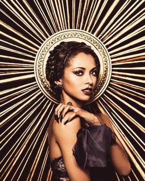 Vampire Diaries Gold Bonnie Wallpaper