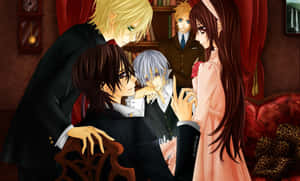 Vampire Knight Anime Characters Gathering Wallpaper