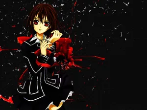 Vampire Knight Yuki Bloody Edit Wallpaper