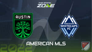 Vancouver Whitecaps Fc And Austin Logos Wallpaper