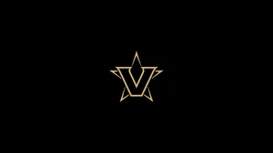 Vanderbilt University Seal Logo Black Wallpaper