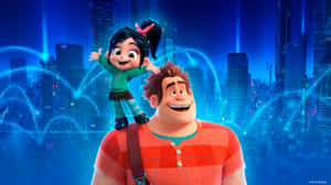 Vanellope Standing On Ralph Ralph Breaks The Internet Wallpaper