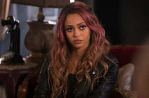 Vanessa Morgan Pensive Look Wallpaper