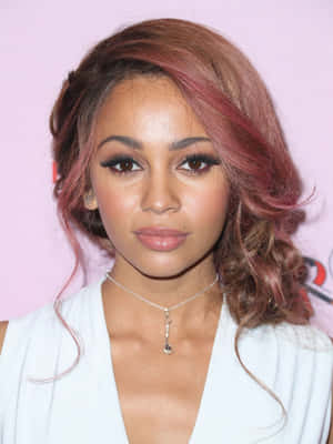 Vanessa Morgan Red Hair Event Look Wallpaper