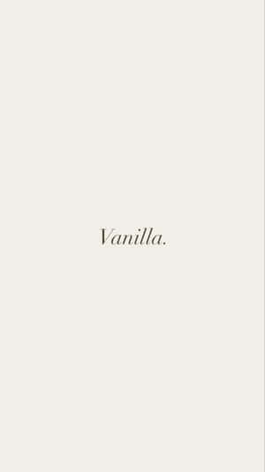 Vanilla Aesthetic Simplicity Wallpaper