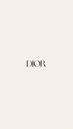 Vanilla Dior Brand Wallpaper Wallpaper