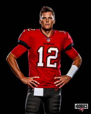 Vanilla Posed Buccaneers Tom Brady Wallpaper