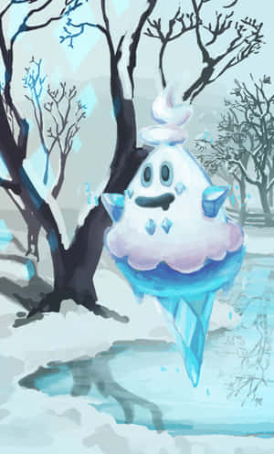 Vanillish Winter Season Wallpaper