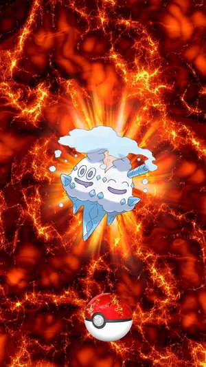 Vanilluxe From Pokemon Lava Wallpaper