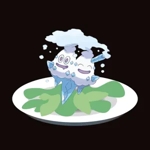 Vanilluxe Pokemon Cute Fanart Wallpaper