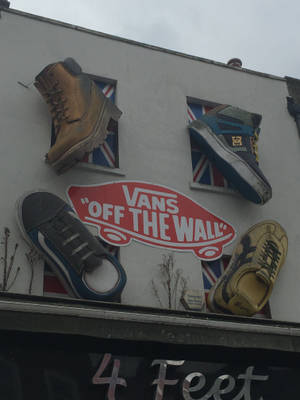 Vans Off The Wall Billboard Wallpaper