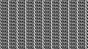 Vans Off The Wall Word Pattern Wallpaper