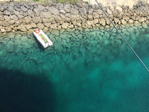 Vanuatu Wharf Road Lagoon Wallpaper