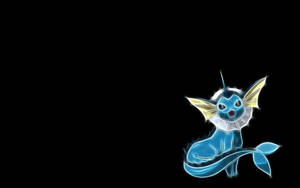 Vaporeon Digital Art Wallpaper