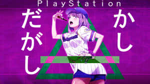 Vaporwave Anime Hotaru Shidare Wallpaper