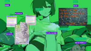 Vaporwave Anime Neon Genesis Evangelion Wallpaper