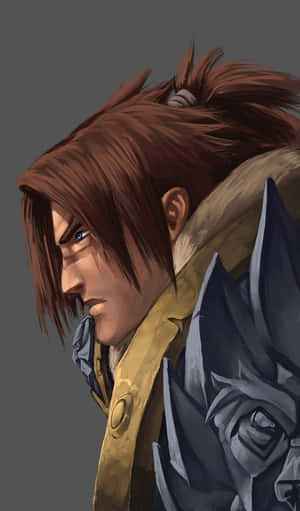 Varian Wrynn Portrait Art Wallpaper