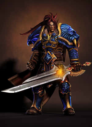 Varian Wrynn Warcraft King Wallpaper