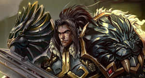 Varian Wrynn Warcraft King Wallpaper