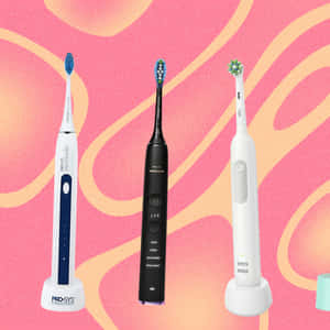 Varietyof Electric Toothbrushes Wallpaper