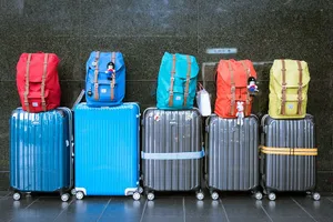Varietyof Travel Luggage Wallpaper