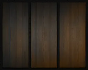 Varnished Hd Wood Panels Wallpaper