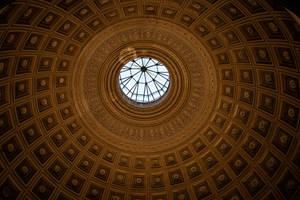 Vatican City Museum Ceiling Wallpaper